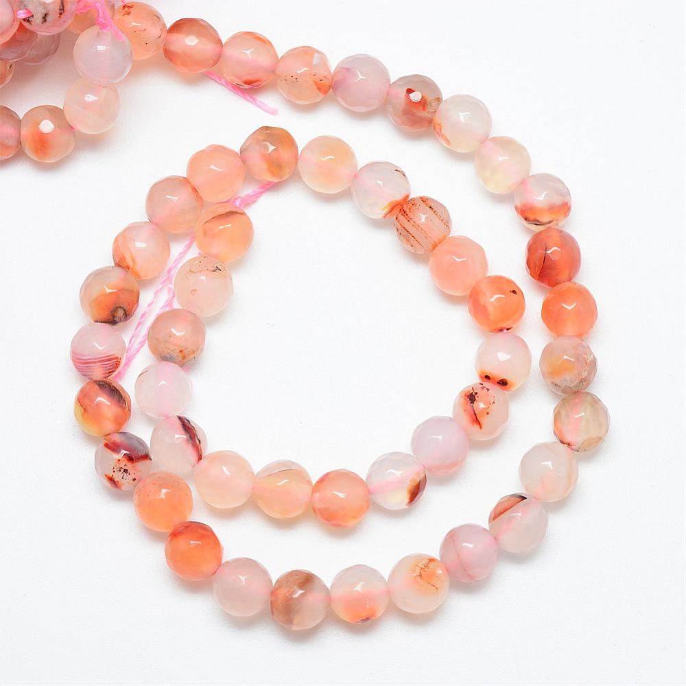 10mm Natural Carnelian Round Gemstones