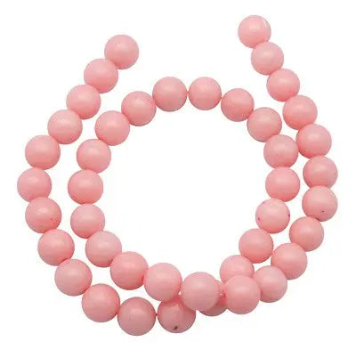12mm Pink Natural Mashan Jade Gemstones