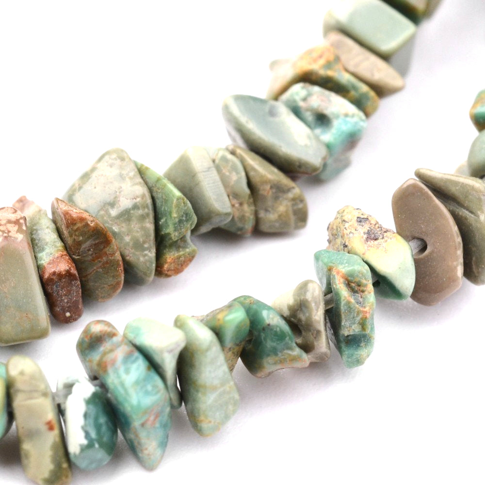 Natural Howlite Bead Strands