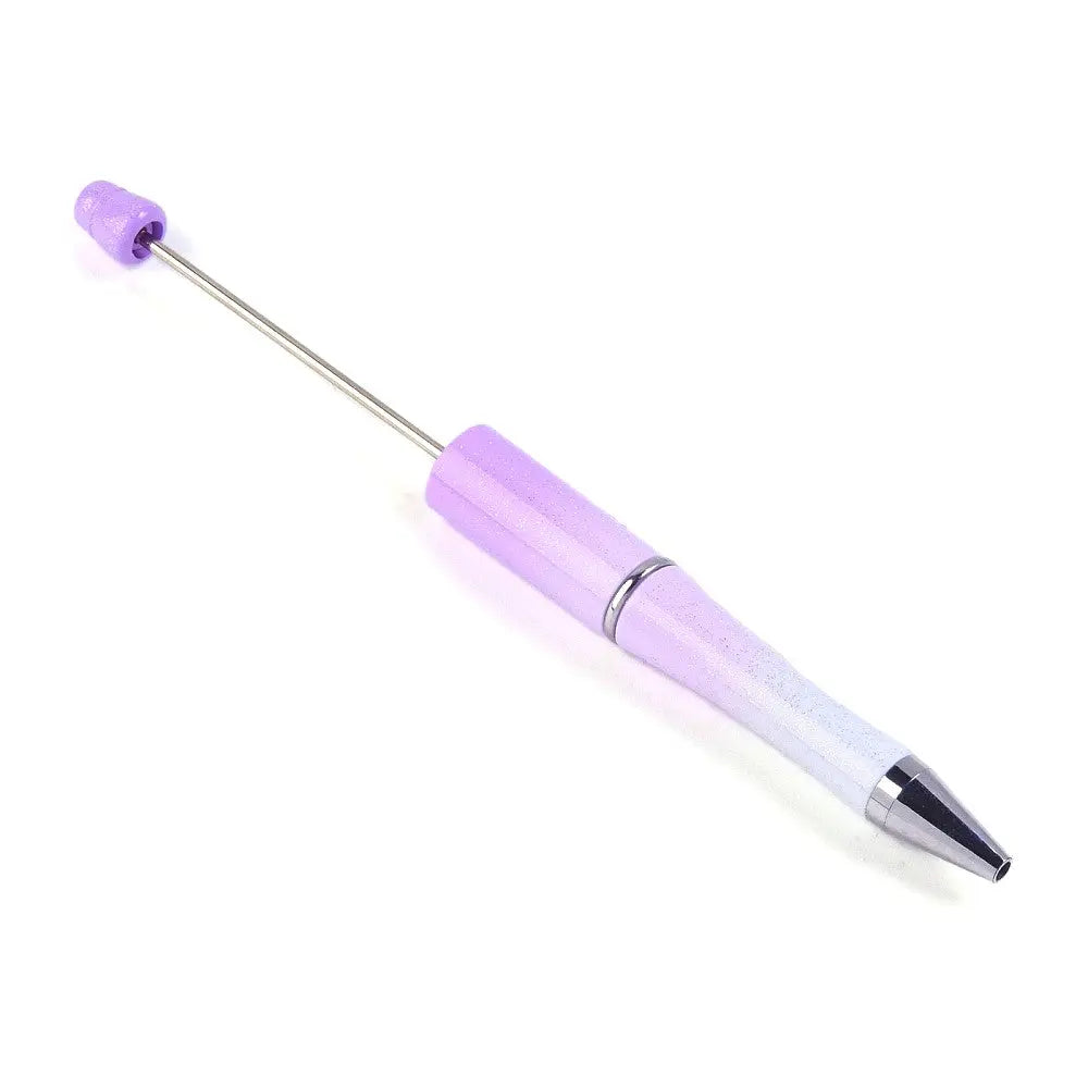 Beadable Pen, Plastic Ball-Point Pen, for DIY Haute Girl Beads