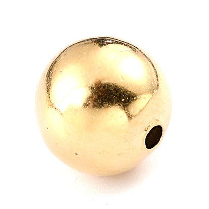 8mm 24k Gold Filled Round Beads