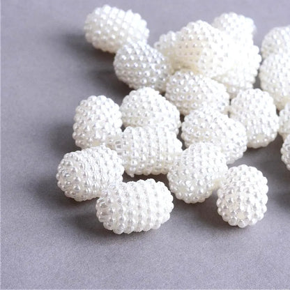 Acrylic Imitation Pearl Berry Beads Haute Girl Beads