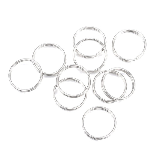 Tarnish Resistant 304 Stainless Steel Split Rings