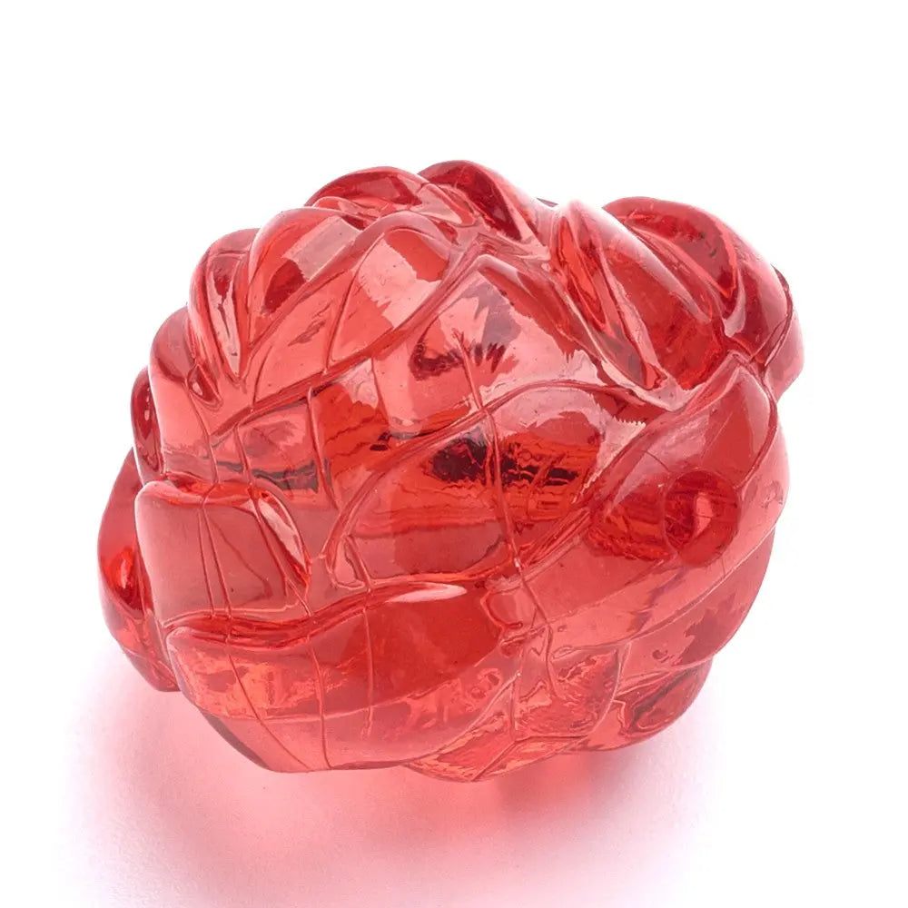 Mixed Transparent Acrylic Flower Beads