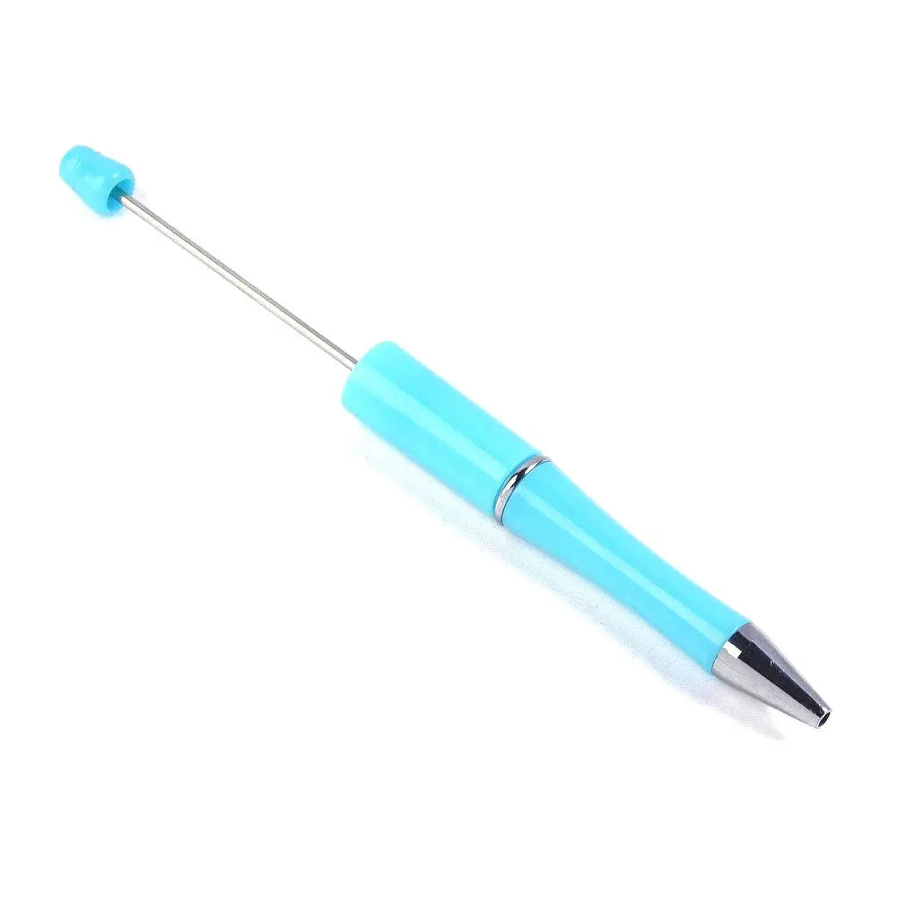 Beadable Pen, Plastic Ball-Point Pen, for DIY Haute Girl Beads