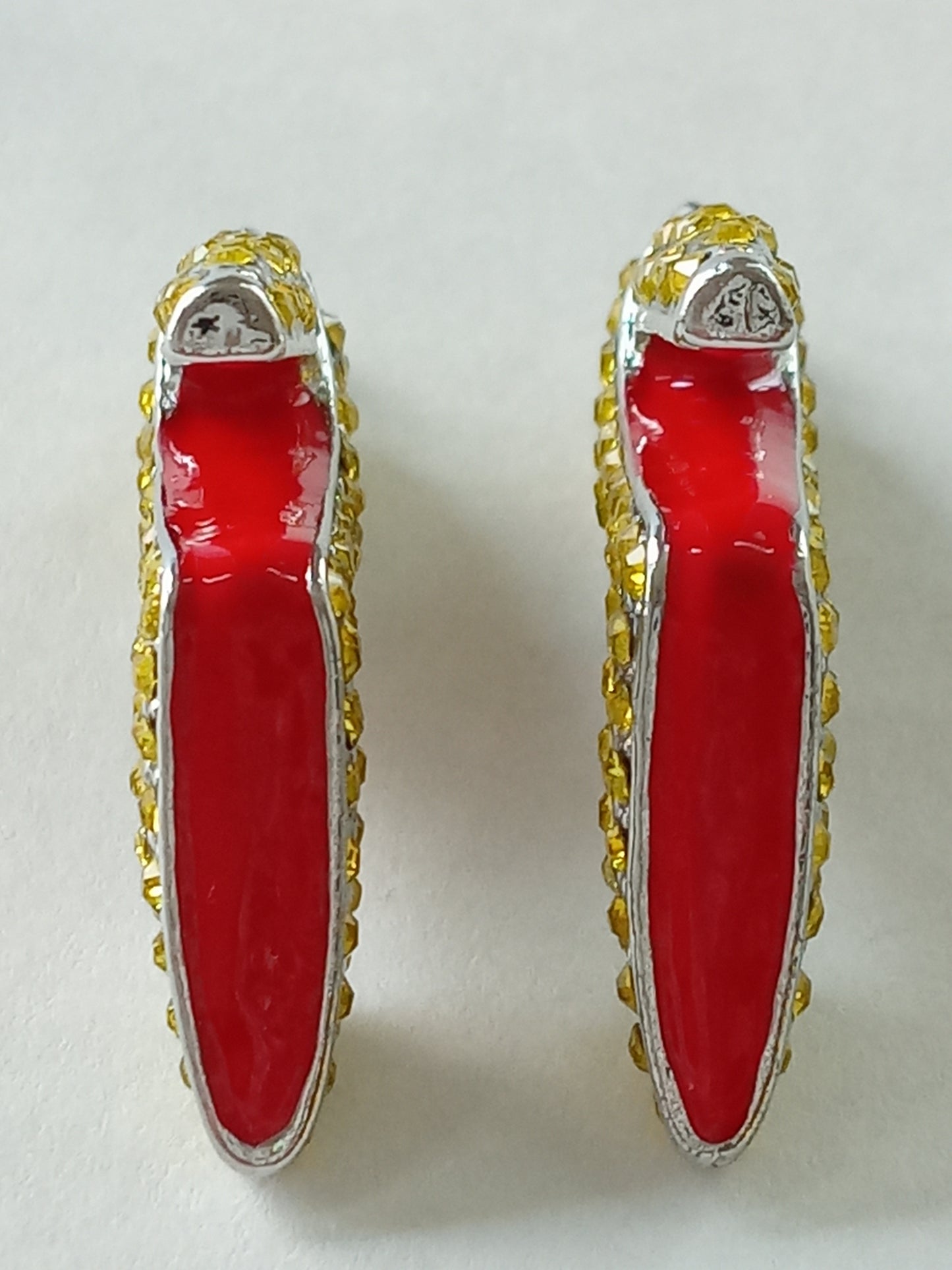 Crystal Couture Charms™ Red Bottom Stiletto Charms, Non-Tarnish, No Fade