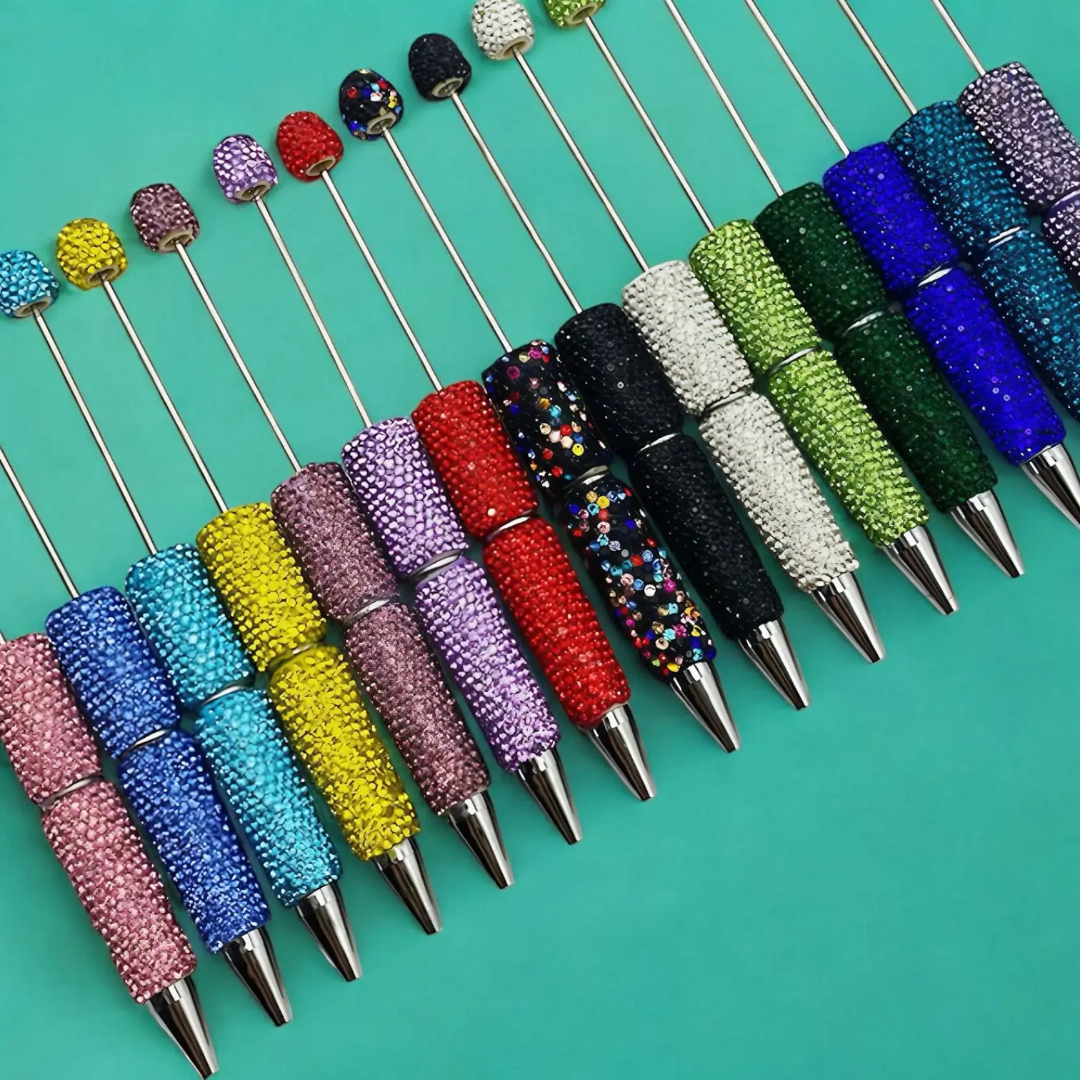 Polymer Clay Rhinestone Pen