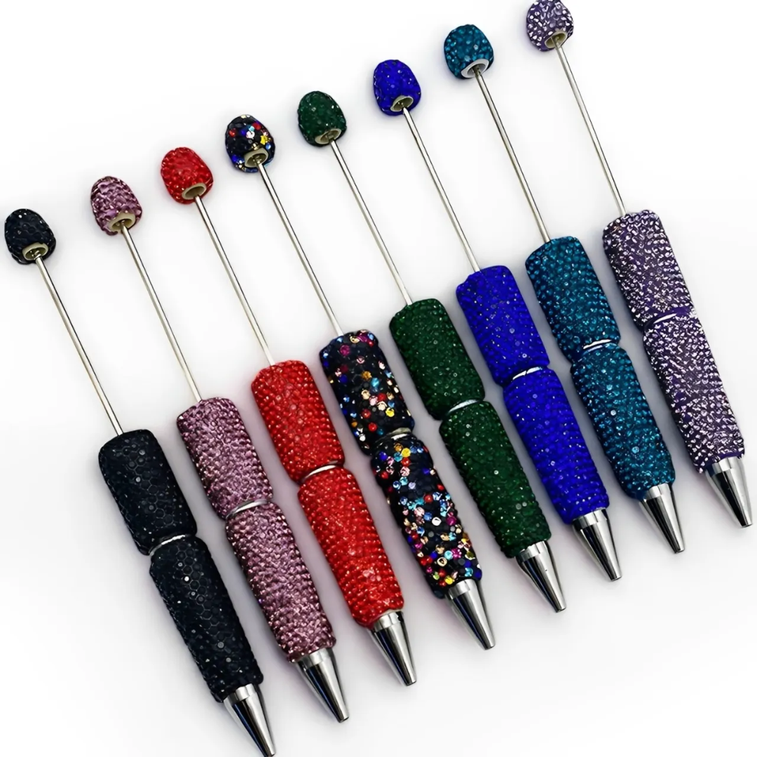 Polymer Clay Rhinestone Pen